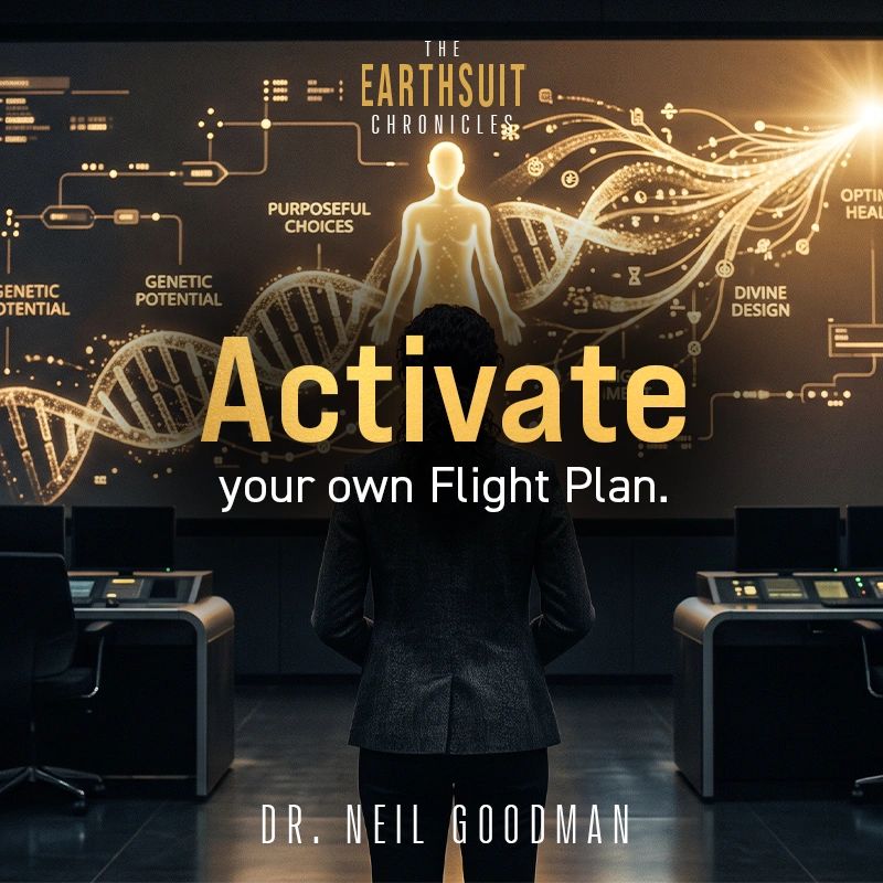 The Earthsuit Chronicles — Purposeful Choices, Genetic Potential, Divine Design, Optimized Health. Activate your own Flight Plan. Dr. Neil Goodman